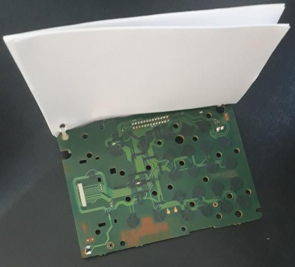 pad made from PCB and scratch paper